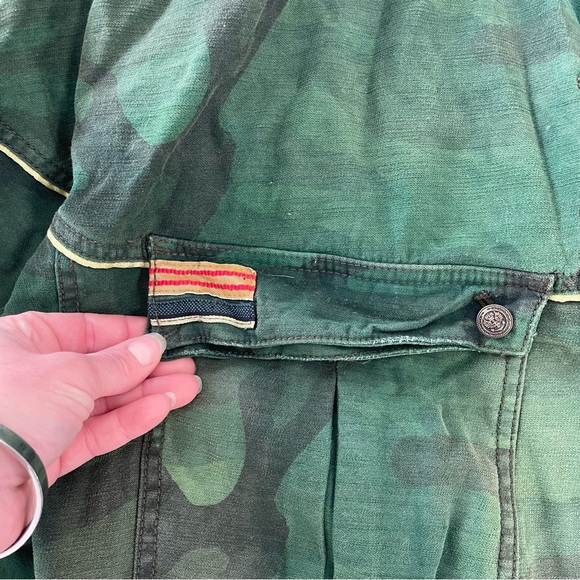 Free People Slouchy Military Camo Jacket | Size XS - Picture 10 of 12